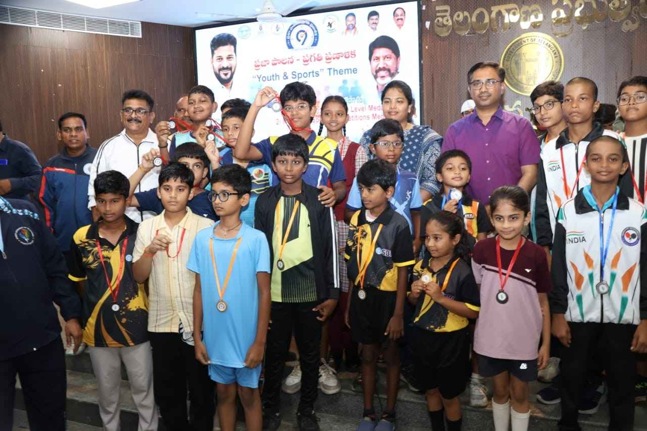 TT SUMMER CAMP CONCLUDED AT DISTRICT SPORTS AUTHORITY INDOOR STADIUM KHAMMAM
